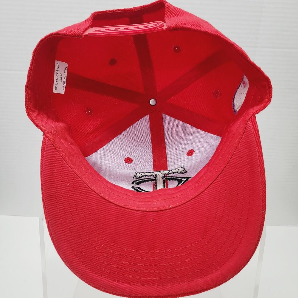 Minnesota Twins Prairie Island Indian Comm Snapback Hat MLB Red Cap Native Colab - Picture 5 of 6